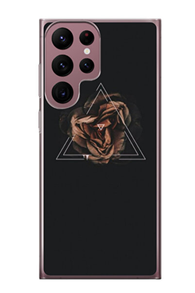 Atlas Εξατομικευμένη θήκη για Samsung Galaxy S22 Ultra, μοντέλο Triangle Rose...