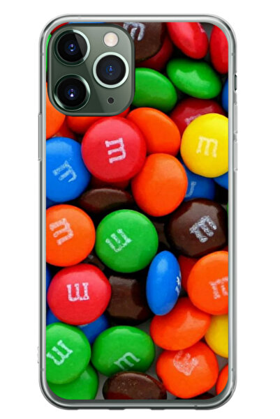 Atlas Husa personalizata pentru Apple iPhone 11 Pro, model MnM, S1D1M0257