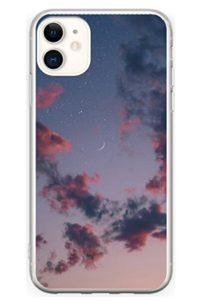 Atlas Husa personalizata pentru Apple iPhone 12 Mini, model Moody Sky, S1D1M0146