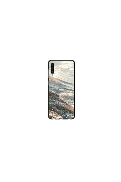 Atlas Husa personalizata pentru Samsung Galaxy A50, model Ocean Water #1 , S1...