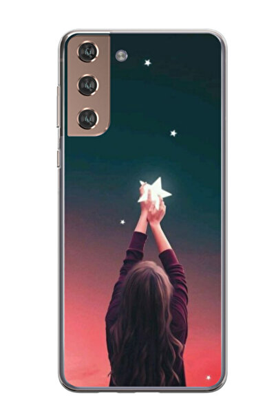 Atlas Husa personalizata pentru Samsung Galaxy S21 Plus, model Star stealing,...