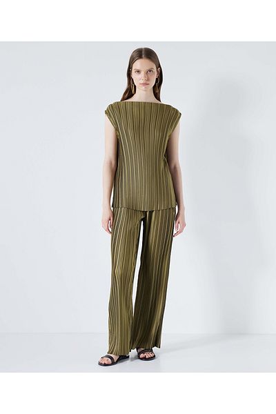 İpekyol Pleated comfortable cut pants