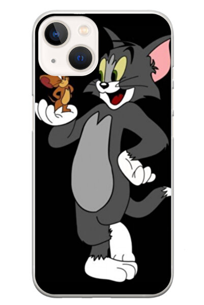 Atlas Husa personalizata HQ Print pentru Apple iPhone 15 Plus, Tom and Jerry ...