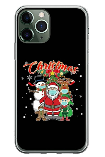 Atlas Husa personalizata pentru Apple iPhone 11 Pro Max, model Christmas, S1D...