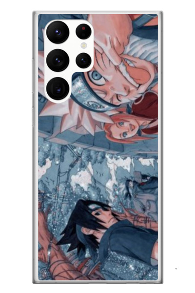 Atlas Husa personalizata si Folie de Silicon Samsung Galaxy S24 Ultra, Naruto...