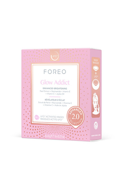 FOREO UFO™ Glow Addict 2.0 6'lı Maske
