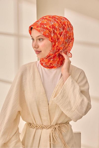 Silk Home Headscarf - Multicolor - Casual