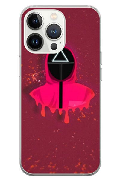 Atlas Персонализиран калъф за Apple iPhone 13 Pro Max, модел Squid Game #6, S...