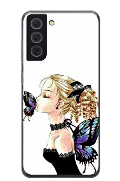 Atlas Husa personalizata pentru Samsung Galaxy S21, model Butterfly Fairy, S1...