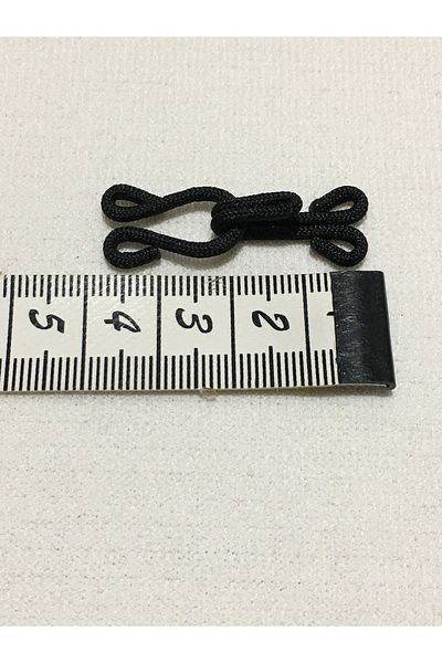 karantuhafiye Clip / Knitted Clip / Knitted Hook / 10 pairs / No. 3 Black