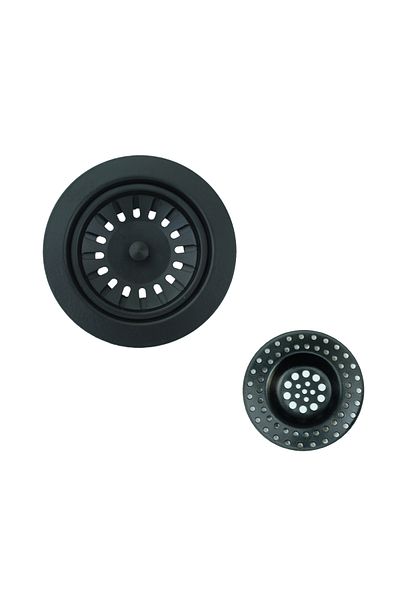 FKN Black Sink - Sink Drain Strainer and Portable Strainer Garbage Plug