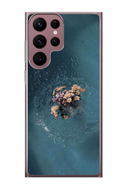 Atlas Εξατομικευμένη θήκη για Samsung Galaxy S22 Ultra, μοντέλο Flowers #15, ...