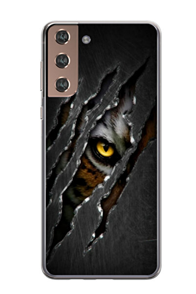Atlas Husa personalizata pentru Samsung Galaxy S21 Plus, model Hidden Tiger, ...