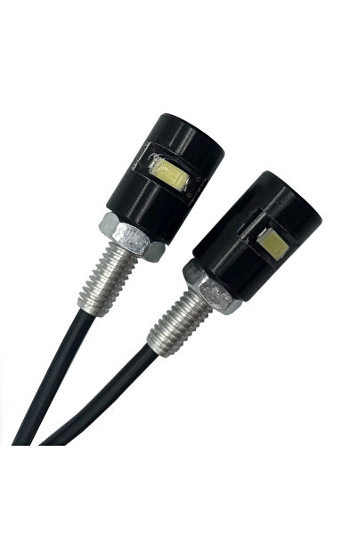 EVO MOTORS Motorcycle / ATV / Scooter License Plate LED Bulb Set