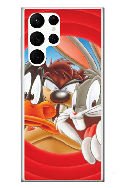 Atlas Husa personalizata pentru Samsung Galaxy S23 Ultra, model Tom and Jerry...