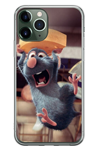 Atlas Husa personalizata pentru Apple iPhone 11 Pro Max, model Ratatouille, S...