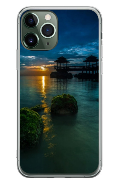 Atlas Husa personalizata pentru Apple iPhone 11 Pro Max, model Nice View #1, ...