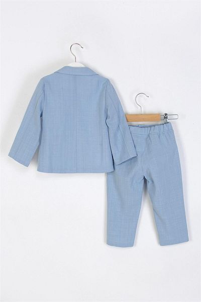 DMB BOYS & GIRLS Dmb Baby Boy 3 Piece Set Blue M4040
