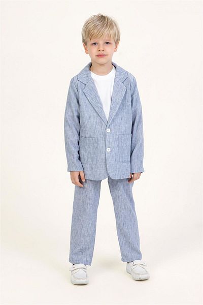 DMB BOYS & GIRLS Dmb Boy's 3-Piece Suit Blue M7761
