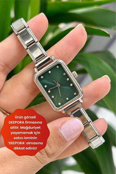 DEEPORA NOMİ İTALYAN BİLEKLİKLİ SAAT CHARM TAKILABİLİR