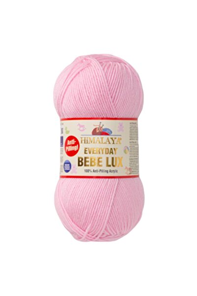 balım hobi evi Ață de tricotat manual Bebelux roz deschis pentru zi cu zi, pachet de 5 70404