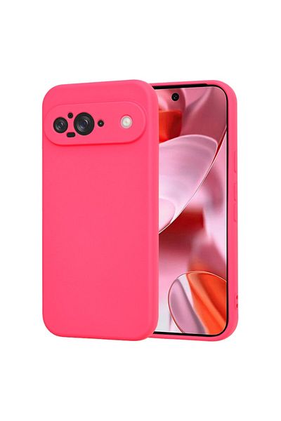 Tim Protective Case for Google Pixel 9, Timacontech, A65, Canvas, Hot Soft Rose