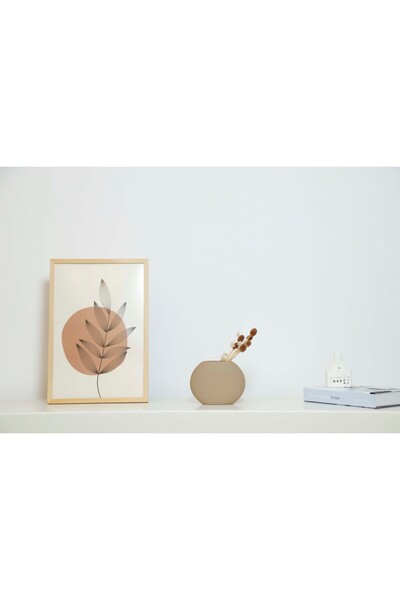 TROVE Flat Ceramic Vase Small