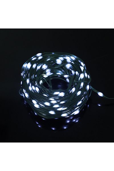 SDX Market Christmas installation type Linear strip, 30m, 300LEDs, Cool White, Black strip with waterproof LEDs