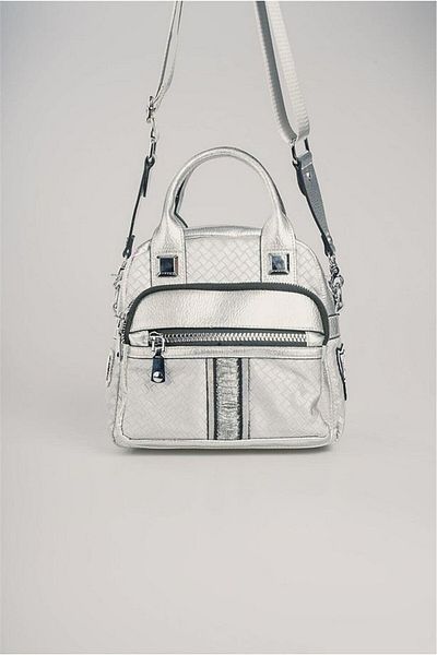 Aemido Weta gray skin arm and shoulder bag