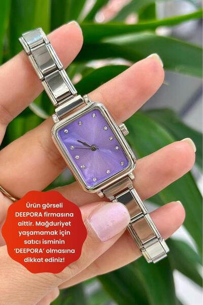 DEEPORA NOMİ İTALYAN BİLEKLİKLİ SAAT CHARM TAKILABİLİR