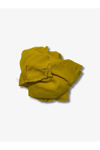 Yiğit Kumaş Viscose Fabric, Piece 315X140 cm Yellow Color
