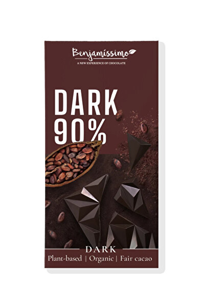 JollyMag Hořká čokoláda 90 %, 60 g, Benjamissimo