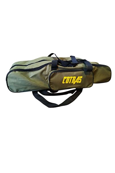 Cotras Haki Olta Kamış Çantası 80cm 2 Gözlü