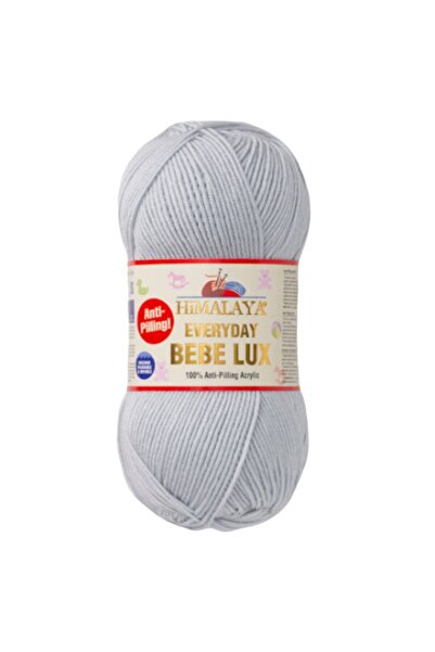 balım hobi evi Ață de tricotat manual Bebelux gri pentru zi cu zi, pachet de 5 70430