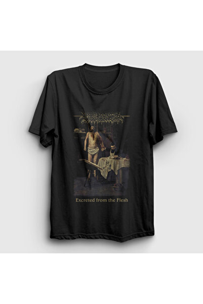 Presmono تي شيرت أسود للجنسين من إكسكريتيد فروم ذا فلش هايبردونتيا 566343tt