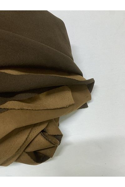 Yiğit Kumaş Submersible Crepe Fabric, Piece 170X150 cm Brown