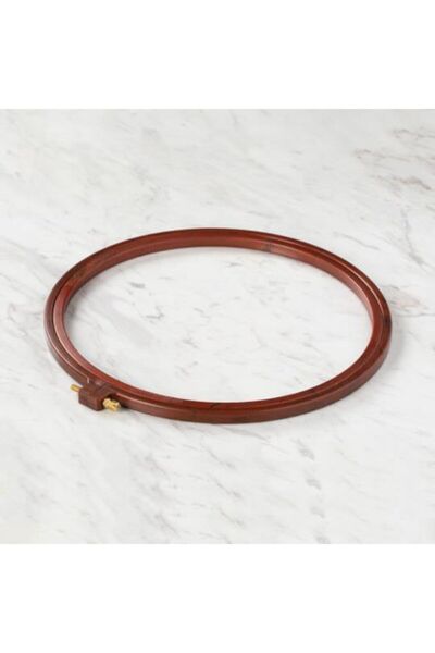 balım hobi evi Rolă din plastic cu șurub, rotundă, broderie etamină maro bron...