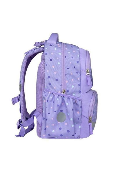 Belmil Purple Dots Ergonomic School Bag 338-36