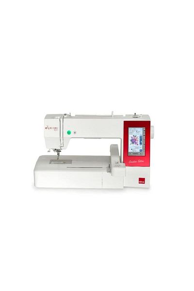 ELNA Masina de brodat eXpressive 830 CE, 160 broderii, 860 imp/min, Iluminare LED, USB (Alb)