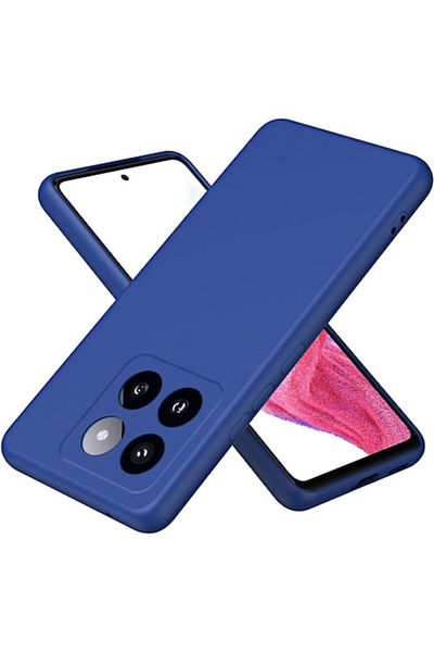 SOHO Protective Case for Xiaomi 14, Liquid Silicone, Blue