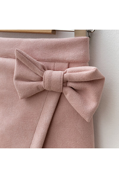 My Lusa baby wear Детска рокля с къса пола и флорални аксесоари