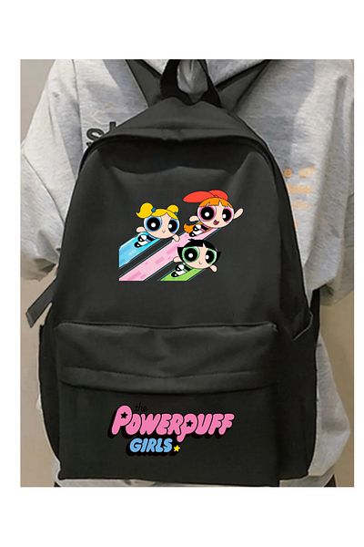 Touz Moda Powerpuff Girls Printed School, Class, Course Backpack