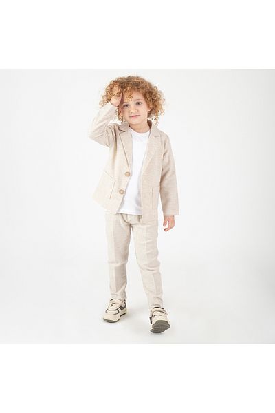 Terry Boy's Linen Jacket Sports Suit/Show/Special Day/Graduation Sports Suit