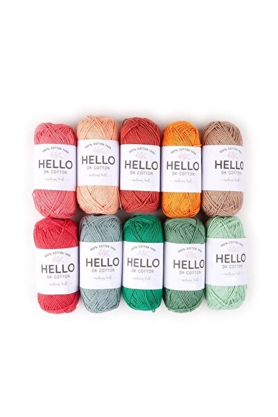 balım hobi evi Set Fire Tiny Balls pentru Hello Punch și Amigurumi 25gr X 10 ...