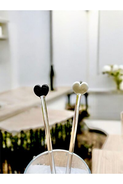 Arsglass Ice Latte Glass Mixed Figure 21 cm Stirring Spoon 1 Piece