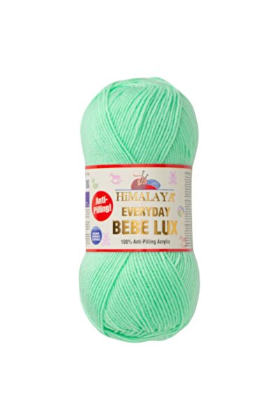 balım hobi evi Pachet de 5 fire de tricotat manual Bebelux de zi cu zi 70450 verde mentă