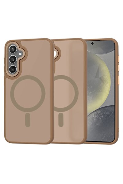 FİL Carcasă de protecție pentru Samsung Galaxy S24, O60, Lexgard, maro deschis, culoare gresie