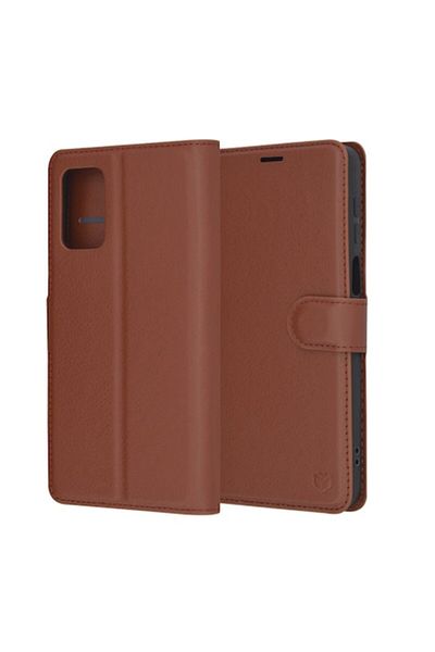 Tim Protective Case for Motorola Moto G55, Timaconsafe, Q50, Leather, Deep Brown