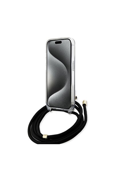 Guess Phone case compatible with iPhone 15 - Xtreme Armor P1699, Plastic, Pitch Black