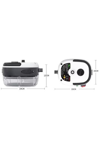 DAR 7 in 1 portable steam cleaner, 2500W, 1200 ml tank, with accessories and gloves
